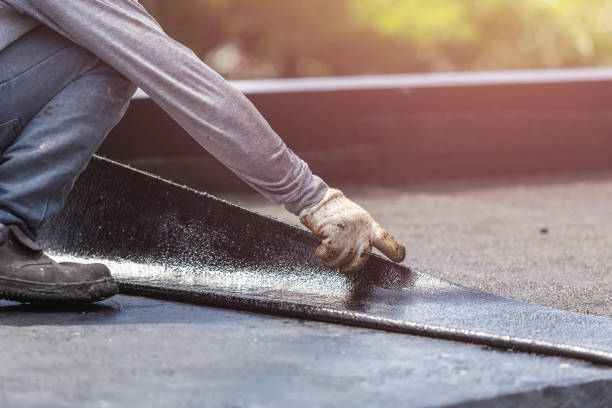 Professional Vapor Barrier Installation technician working in Hatley, WI